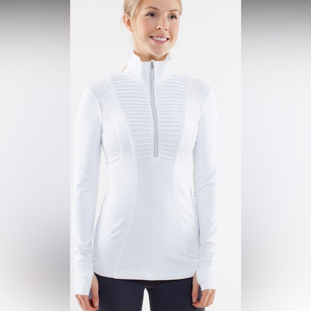 26. Lululemon Run: Your Heart Out Pullover
White